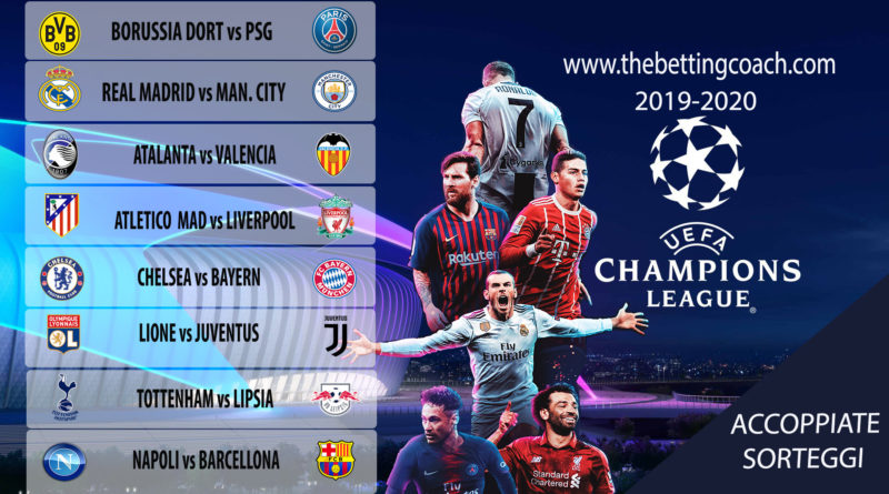 Champions League Last 16 Draw Manchester City Draw Real Madrid Chelsea Face Bayern Munich The Betting Coach